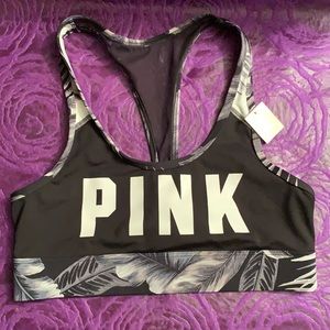 PINK Ultimate unlined sports bra, small, NWT